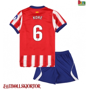 Atletico Madrid Koke #6 Hemmakläder Barn 2026-27 Kortärmad (+ Korta byxor)